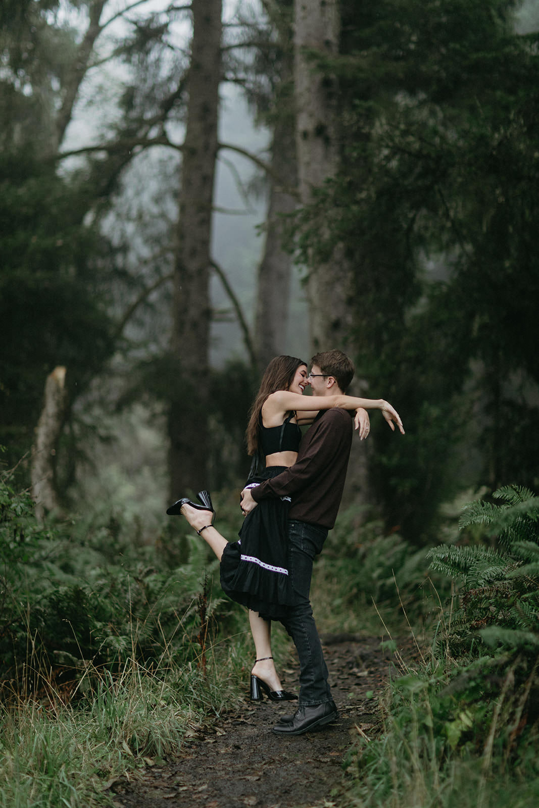 Haley & Jacob an elopement at the hoyt arboretum