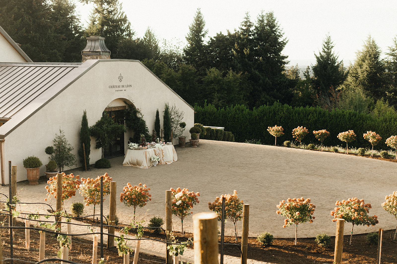 European Wedding Venue in Oregon